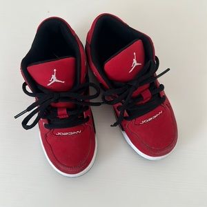 Jordan’s red. Boys size 11c